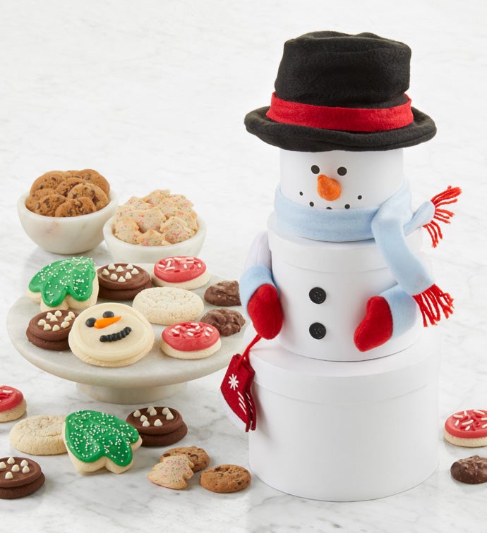 Snowman Gift Tower